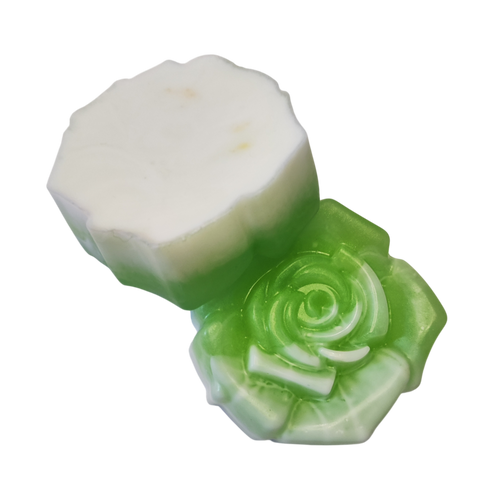 Jabón Natural de Glicerina con Aloe Vera y Leche de Burra para Piel Madura
