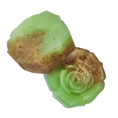 Jabón Natural de Glicerina con Aloe Vera y Manzanilla para Piel Sensible