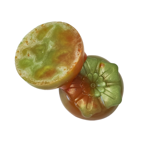 Jabón Natural de Glicerina con Aloe Vera y Naranja para Piel Normal