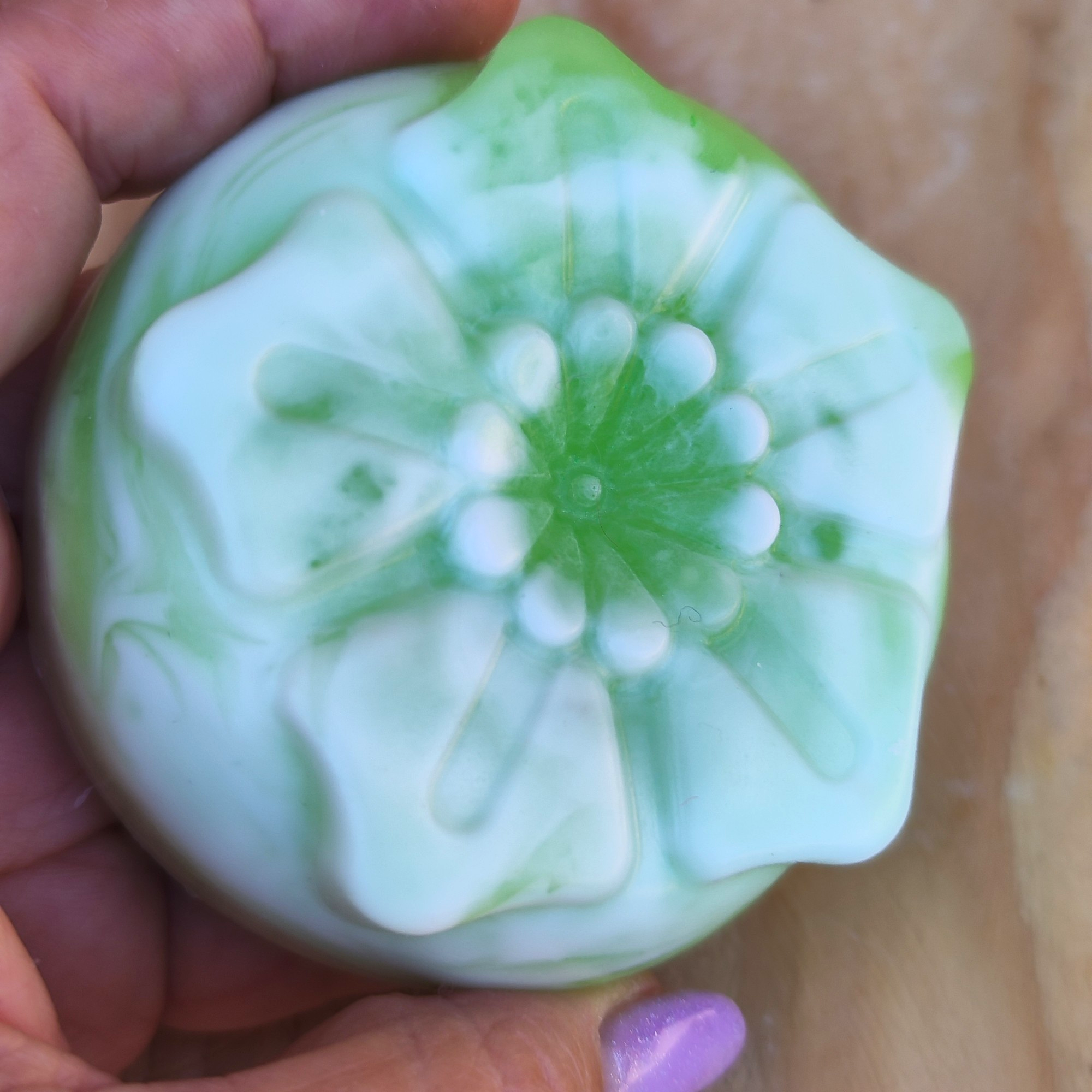 Jabón Natural de Glicerina con Aloe Vera y Arroz para Piel Madura
