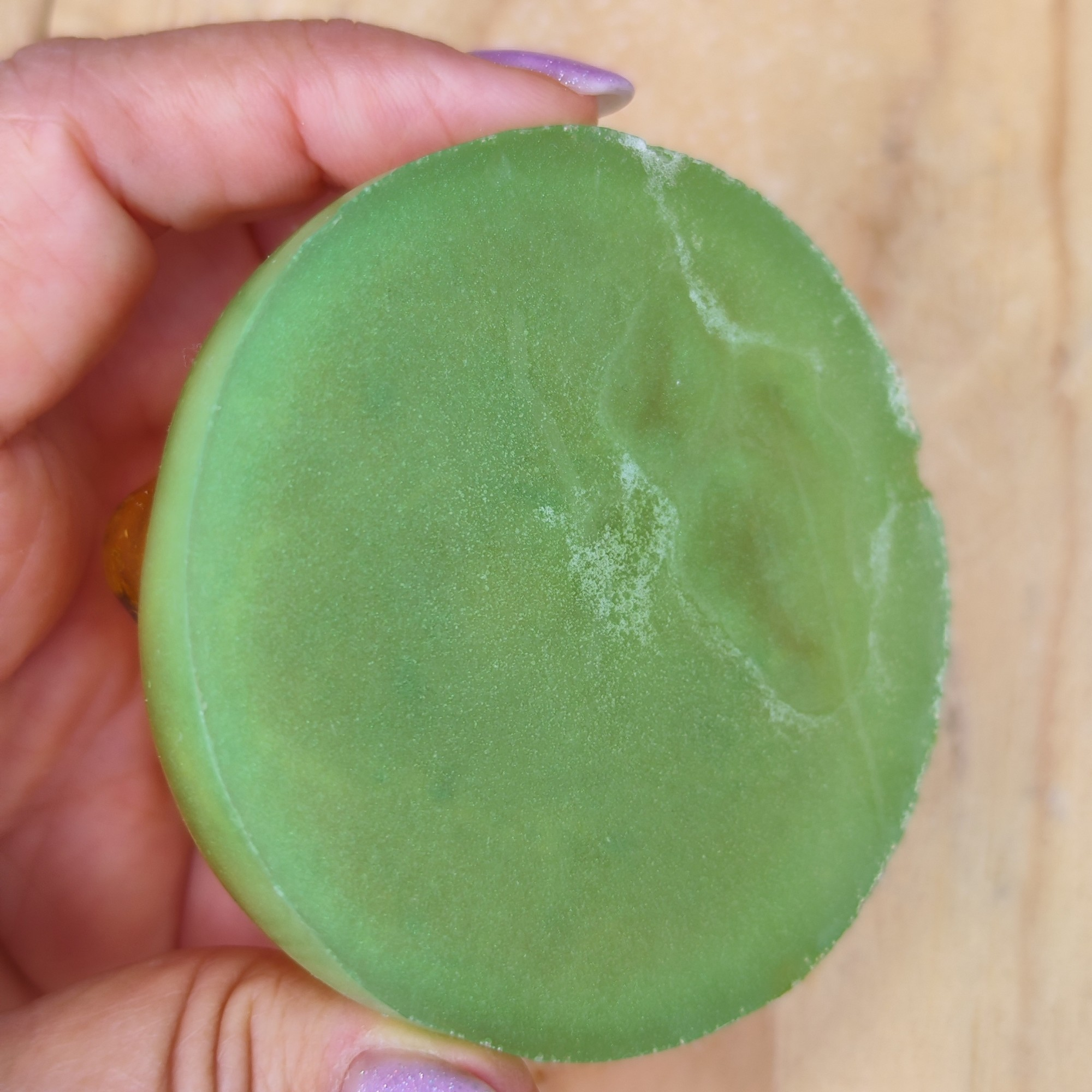 Jabón Natural de Glicerina con Aloe Vera y Caléndula para Piel Muy Sensible