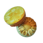 Jabón Natural de Glicerina con Aloe Vera y Cúrcuma para Piel con Manchas