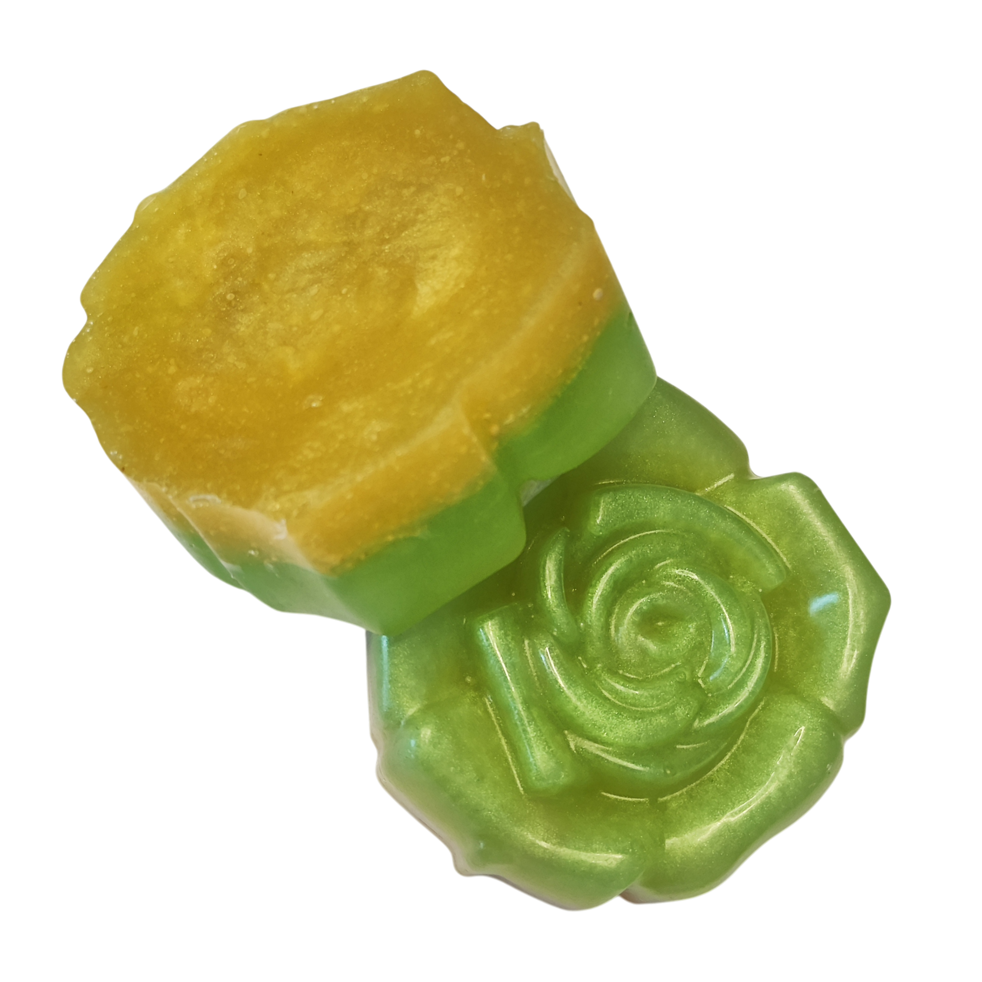 Jabón Natural de Glicerina con Aloe Vera y Limón para Piel Mixta