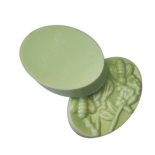 Jabón Natural de Glicerina con Aloe Vera y Miel para Piel Seca