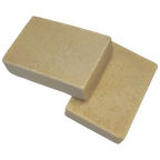 Jabón Natural de Glicerina con Arcilla Blanca y Caléndula para Piel Sensible