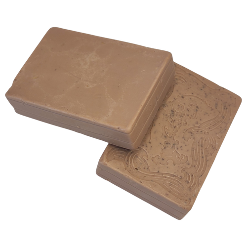 Jabón Natural de Glicerina con Arcilla Roja y Lavanda para Piel Normal
