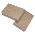 Jabón Natural de Glicerina con Arcilla Rosa y Avena para Piel Seca