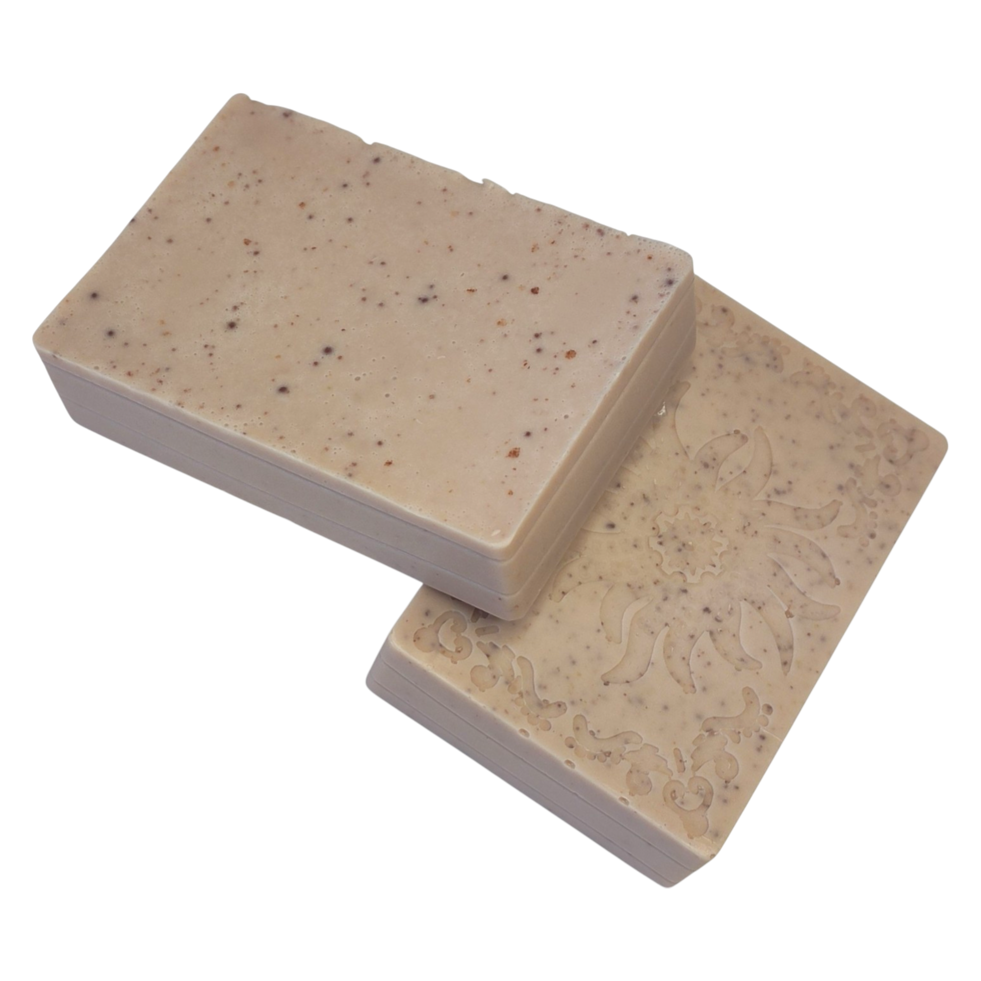 Jabón Natural de Glicerina con Arcilla Rosa y Avena para Piel Seca