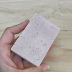 Jabón Natural de Glicerina con Arcilla Rosa y Avena para Piel Seca
