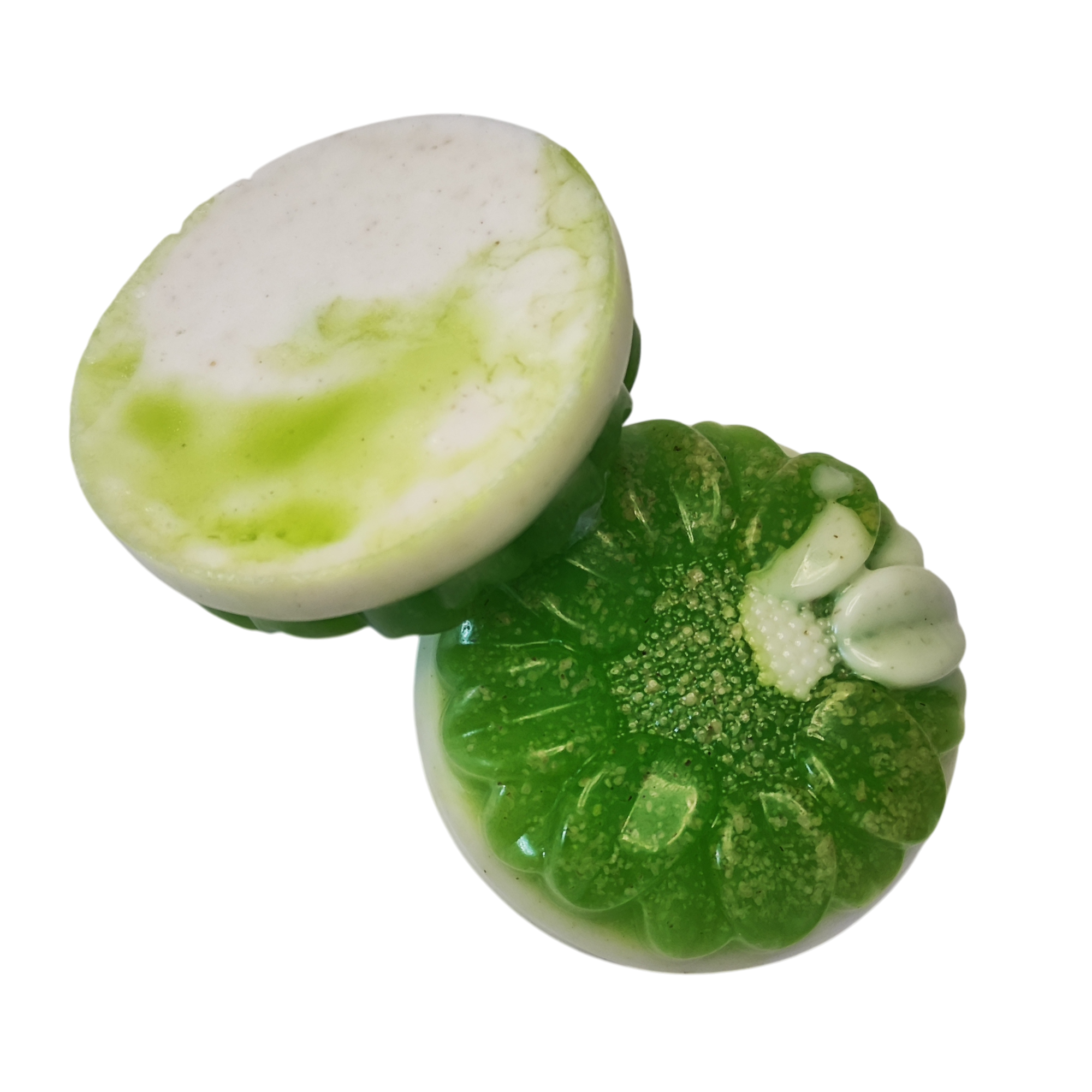 Jabón Natural de Glicerina con Avena y Aloe Vera para Piel Sensible