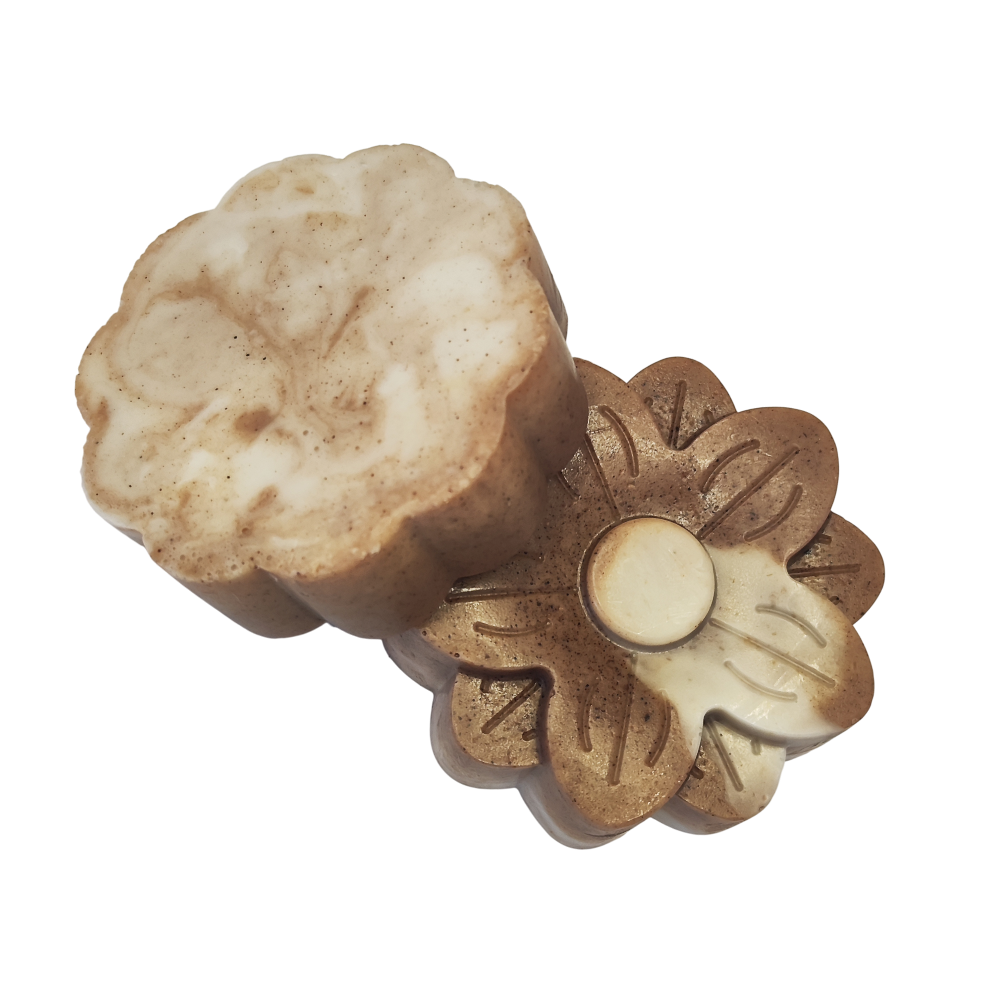 Jabón Natural de Glicerina con Avena y Canela para Piel Normal