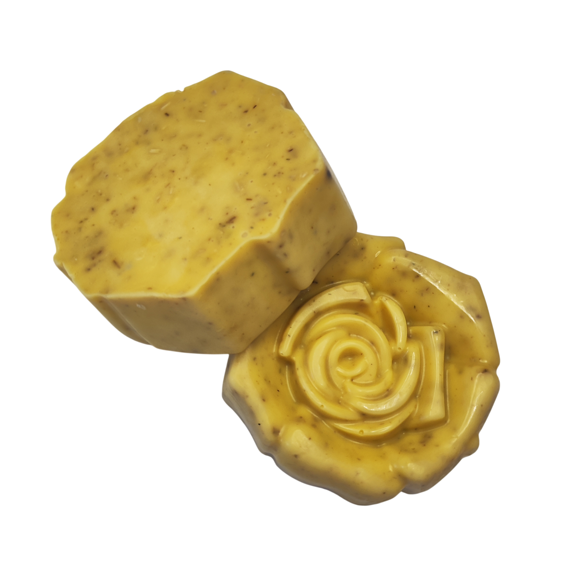 Jabón Natural de Glicerina con Avena y Manzanilla para Piel Sensible