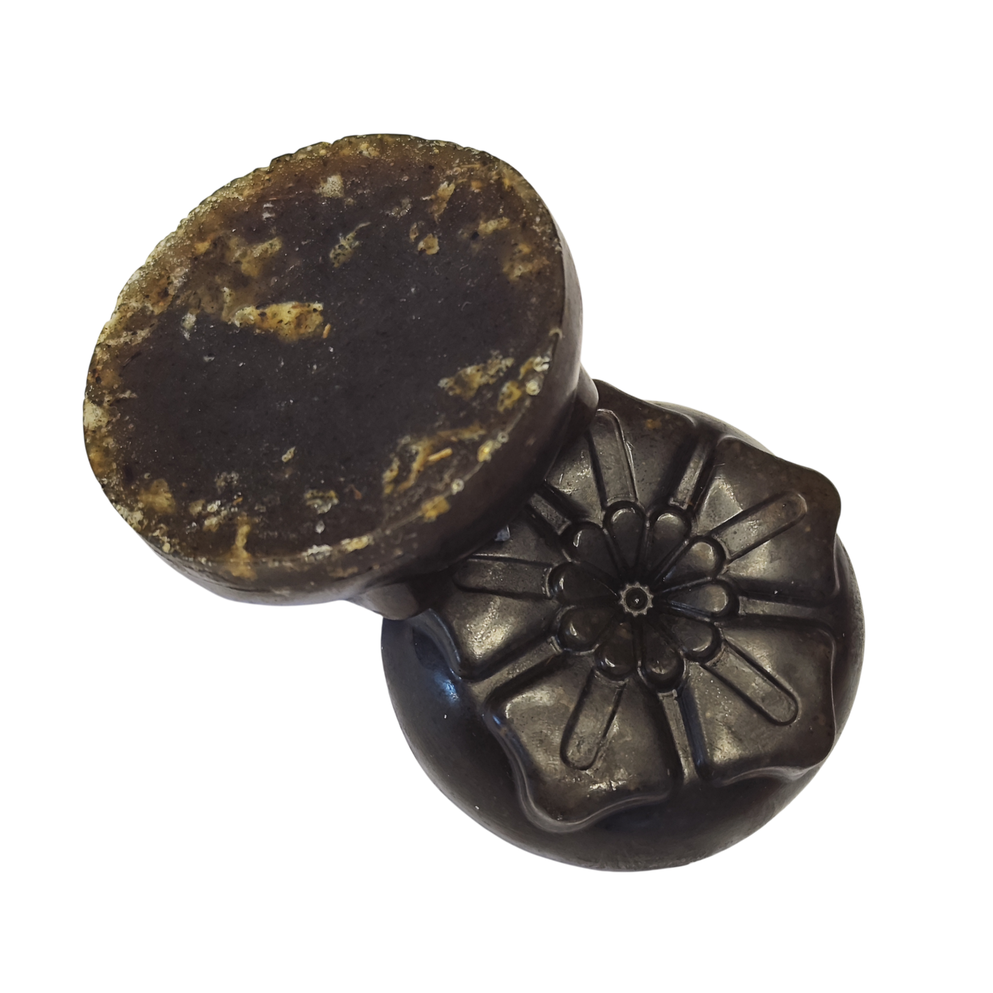 Jabón Natural de Glicerina con Avena y Menta para Piel Cansada