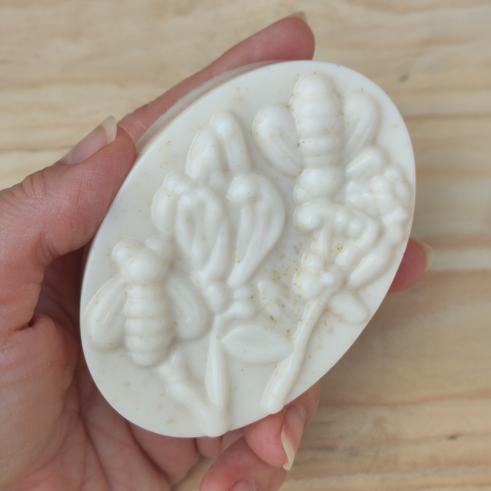 Jabón de Glicerina con Miel y Avena