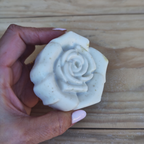Jabón Natural de Glicerina con Avena y Coco para Piel Normal