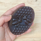 Jabón Natural de Glicerina con Miel y Cacao para Piel Madura