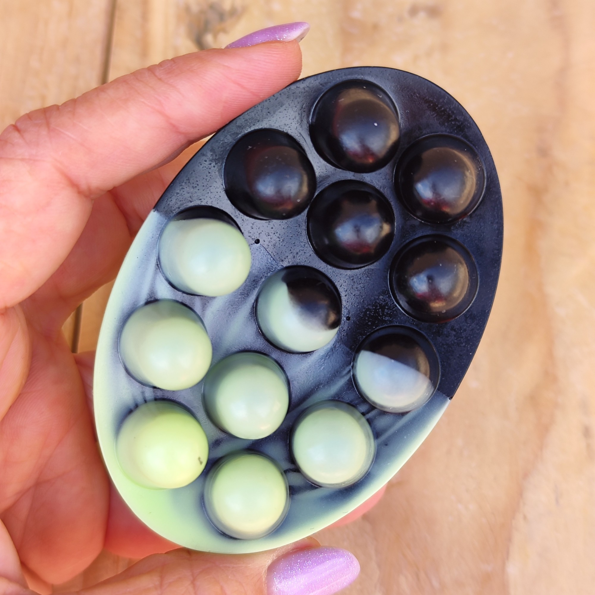 Jabón Natural de Glicerina con Carbón Activado y Aloe Vera para Piel Grasa