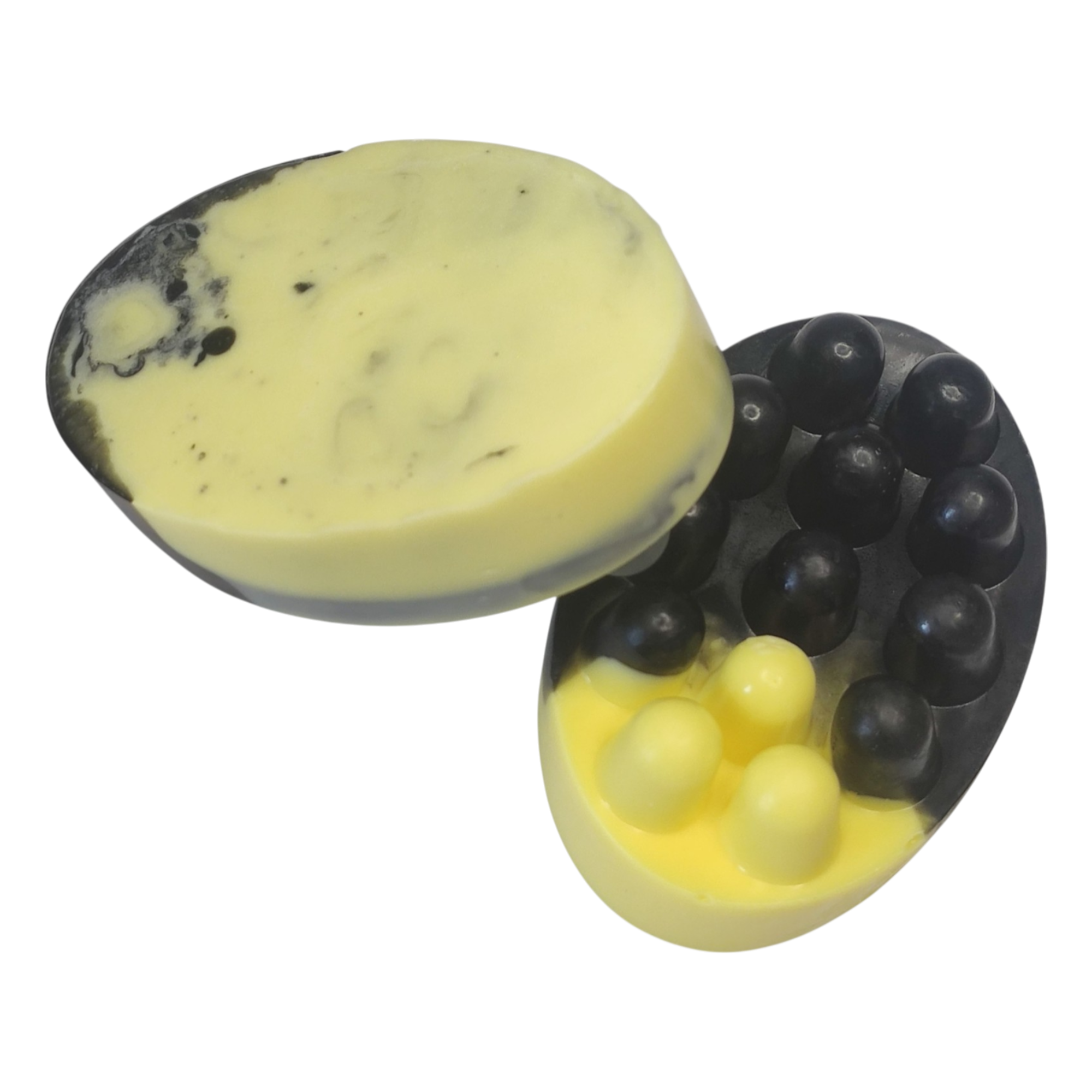 Jabón de Glicerina con Carbón Activado y Aloe Vera