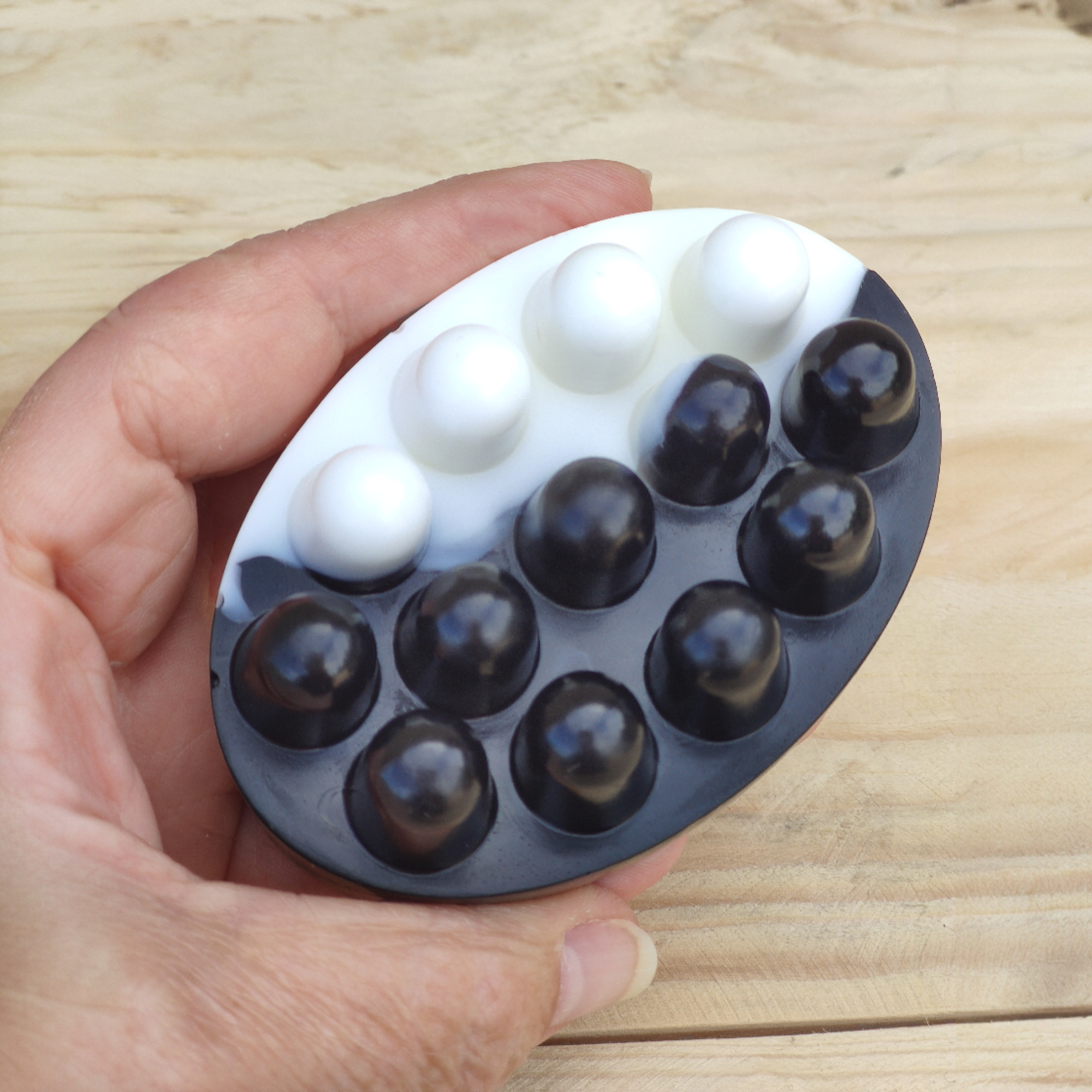 Jabón Natural de Glicerina con Carbón Activado y Arroz para Piel Mixta