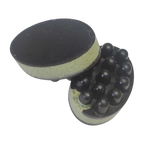 Jabón Natural de Glicerina con Carbón Activado y Menta para Piel Grasa