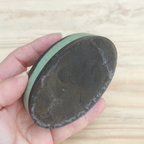 Jabón Natural de Glicerina con Carbón Activado y Menta para Piel Grasa