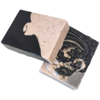Jabón Natural de Glicerina con Carbón Activado y Tomillo para Piel con Acné
