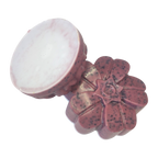 Jabón Natural de Glicerina con Hibisco para Piel Madura