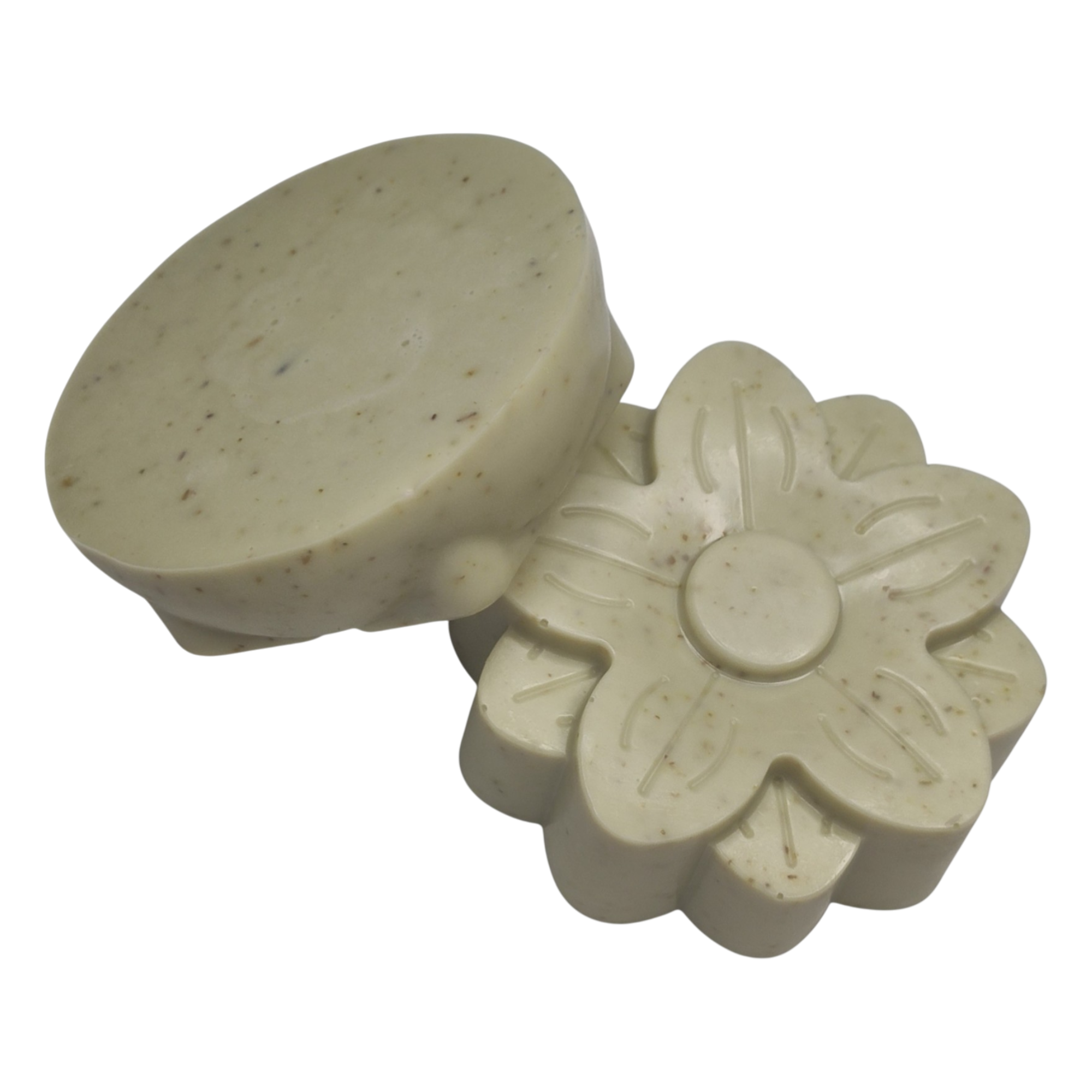 Jabón Natural de Glicerina con Hierba Luisa para Piel Cansada