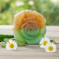 Jabón Natural de Glicerina con Aloe Vera y Manzanilla para Piel Sensible