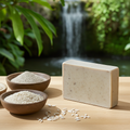 Jabón Natural de Glicerina con Arcilla Ghassoul y Arroz para Piel Mixta