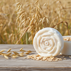Jabón Natural de Glicerina con Avena para Piel Seca