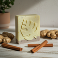 Jabón Natural de Glicerina con Jengibre y Canela para Piel con Acné