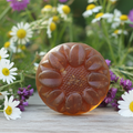 Jabón Natural de Glicerina con Manzanilla para Piel Sensible