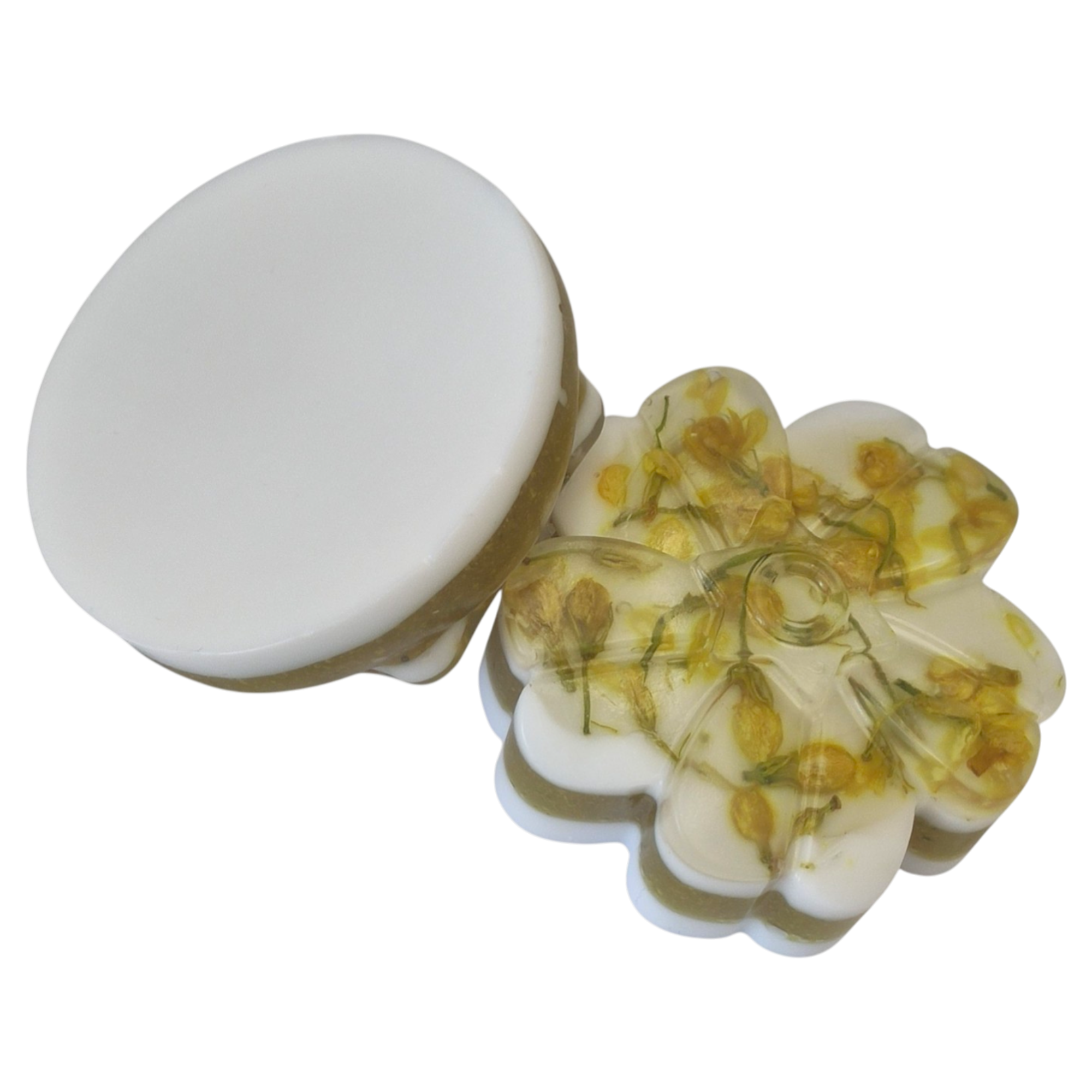 Jabón Natural de Glicerina con Jazmín para Piel Normal