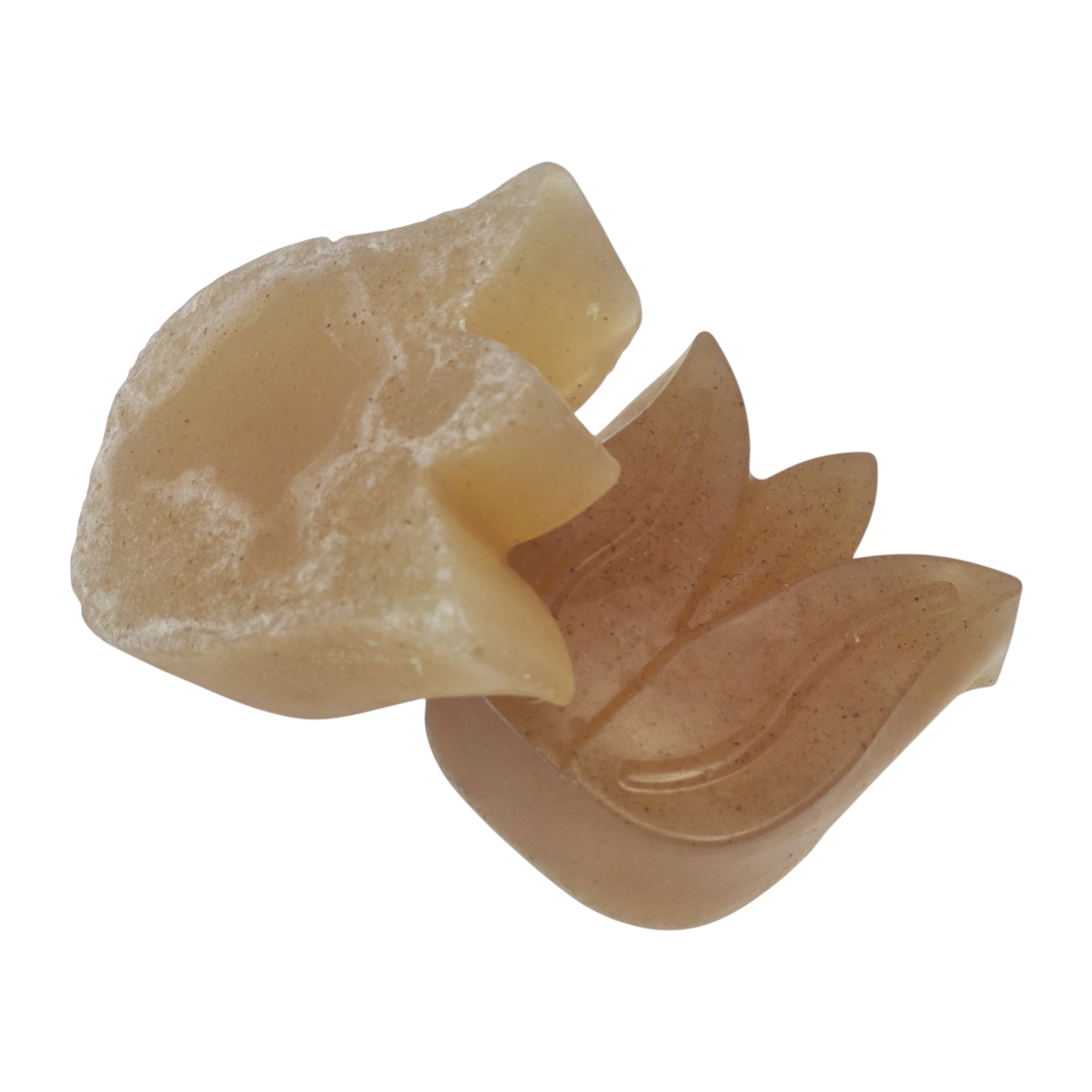 Jabón Natural de Glicerina con Jengibre para Piel con Acné