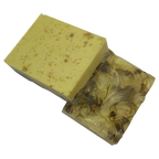 Jabón Natural de Glicerina con Jengibre y Manzanilla para Piel con Acné