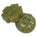 Jabón Natural de Glicerina con Perejil para Piel Mixta