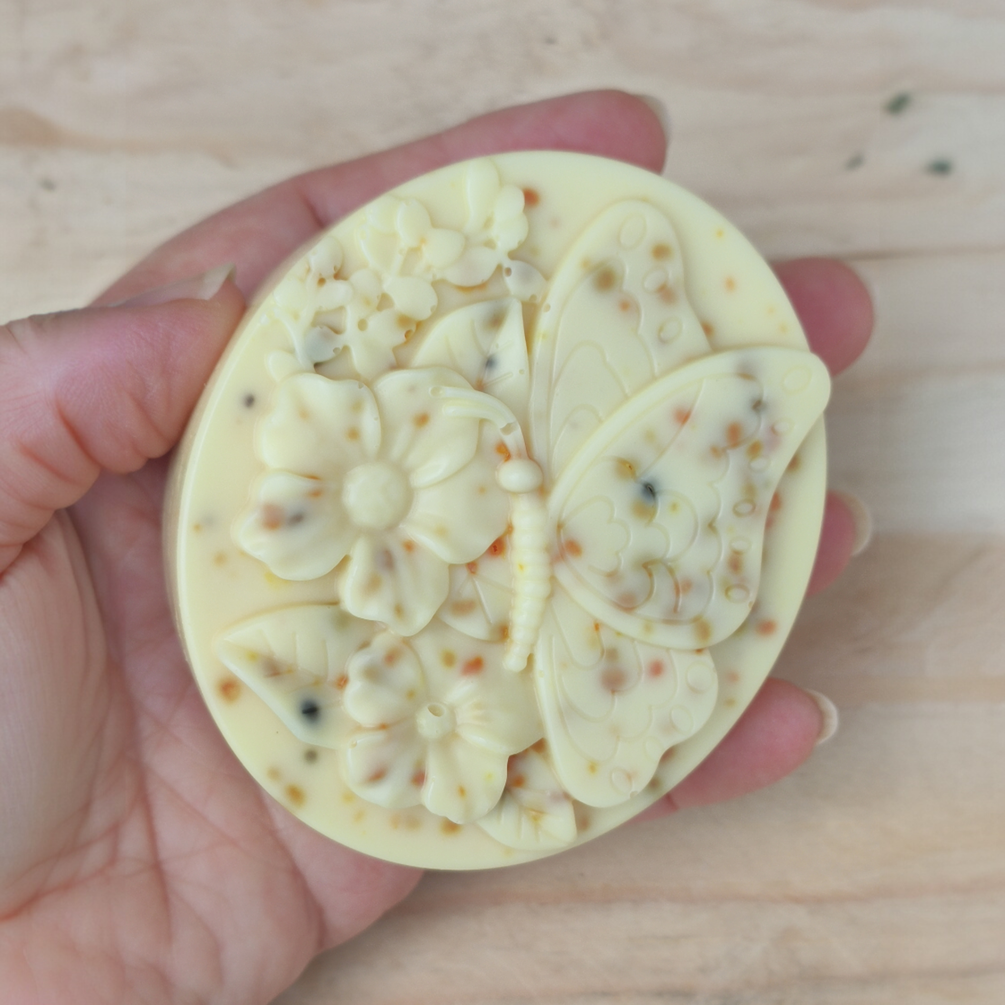 Jabón de Glicerina con Miel y Polen