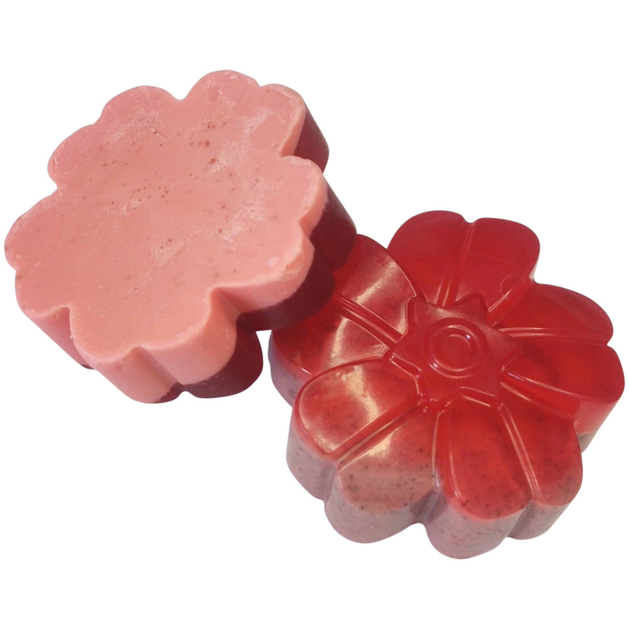 Jabón Natural de Glicerina con Rosa para Piel Madura