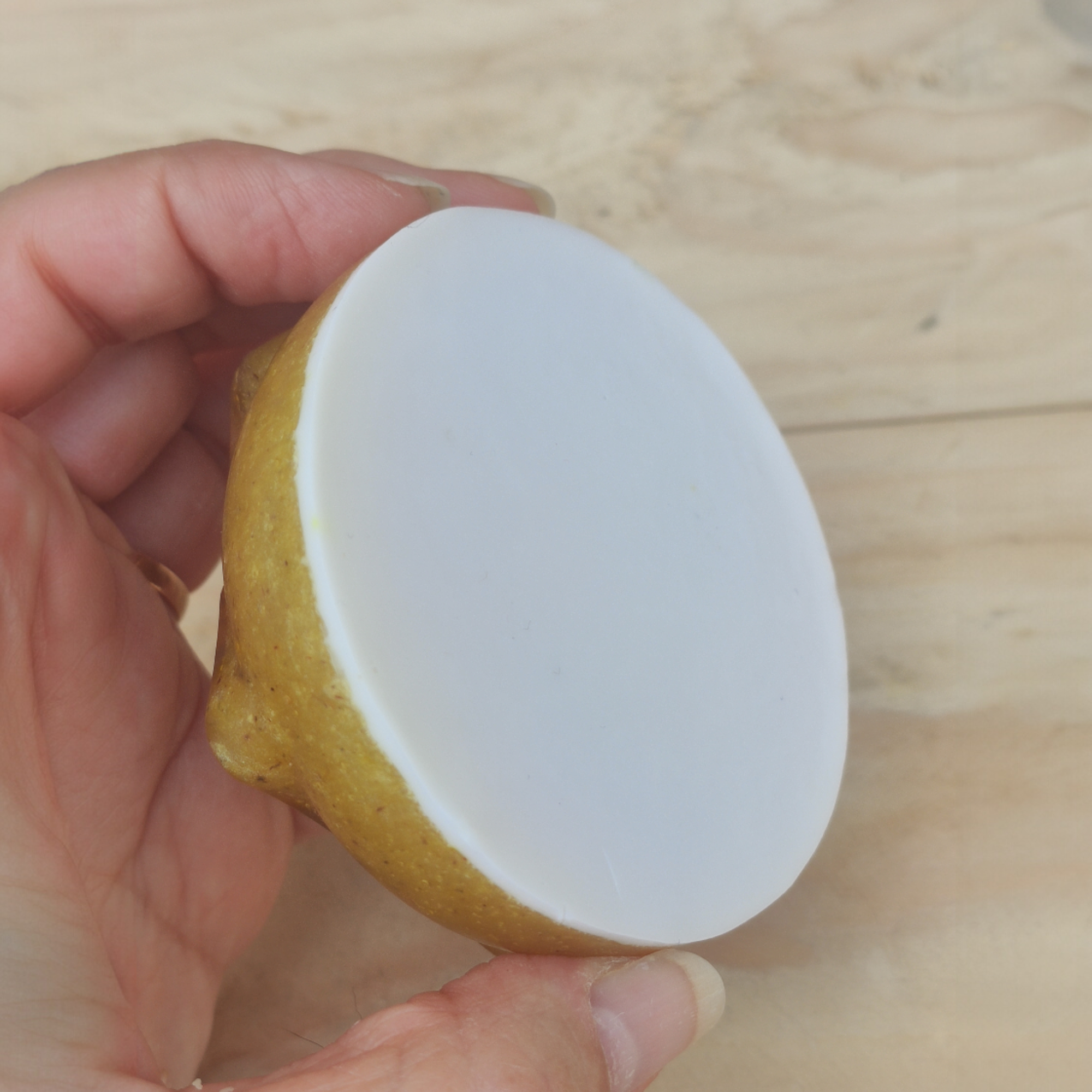 Jabón Natural de Glicerina con Siempreviva para Piel Seca