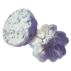Jabón Natural de Glicerina con Violeta para Piel Seca
