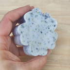 Jabón Natural de Glicerina con Violeta para Piel Seca