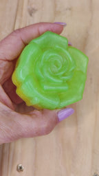 Jabón Natural de Glicerina con Aloe Vera y Limón para Piel Mixta