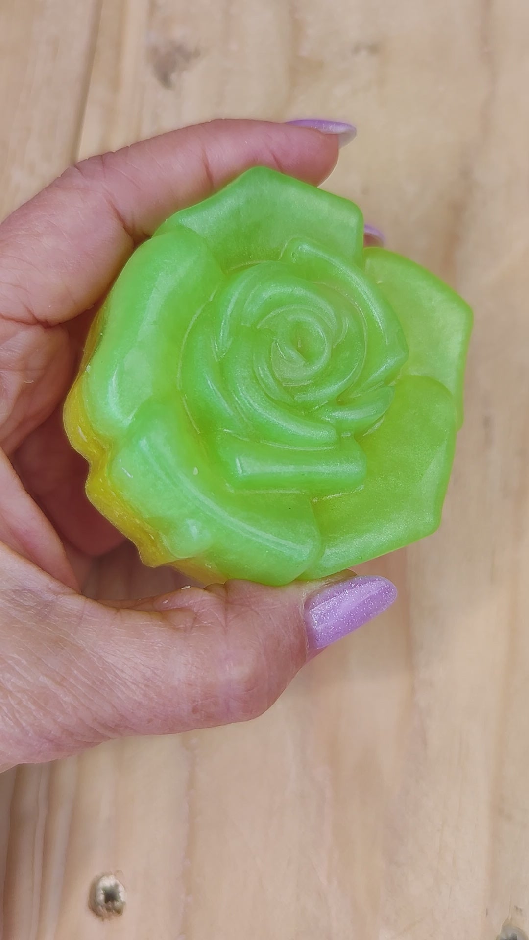 Jabón Natural de Glicerina con Aloe Vera y Limón para Piel Mixta