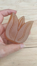 Jabón Natural de Glicerina con Jengibre para Piel con Acné