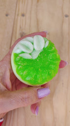 Jabón Natural de Glicerina con Avena y Aloe Vera para Piel Sensible