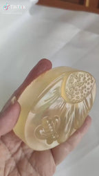 Jabón Natural de Glicerina con Miel para Piel Seca