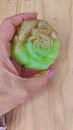Jabón Natural de Glicerina con Aloe Vera y Manzanilla para Piel Sensible