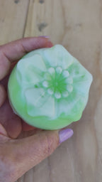 Jabón Natural de Glicerina con Aloe Vera y Arroz para Piel Madura